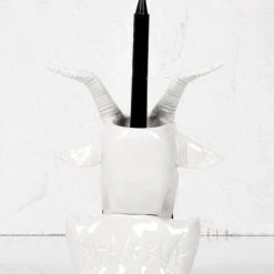 AFT1 Accessories Crying Baphomet Candle Holder