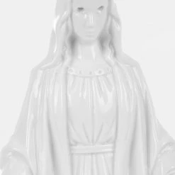 AFT1 Men CRYING MADONNA CANDLE HOLDER