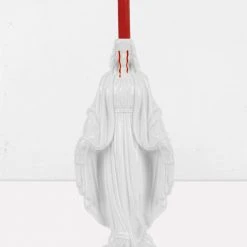 AFT1 Men CRYING MADONNA CANDLE HOLDER