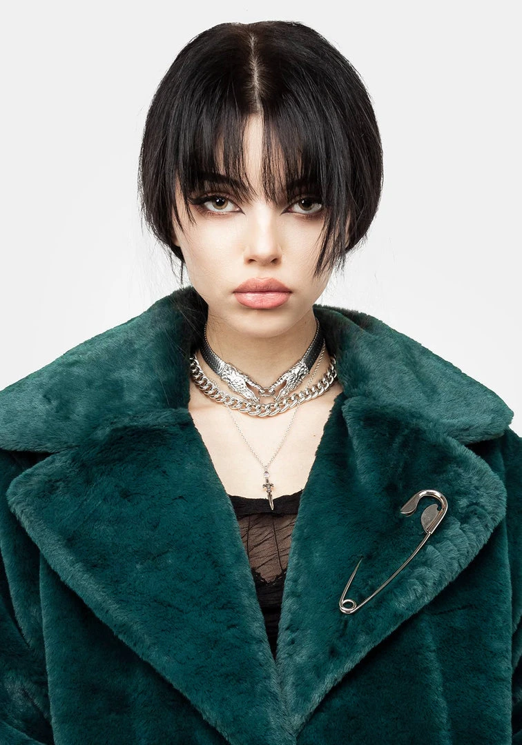 ORI1 Creature Oversized Fur Coat Clothing