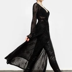 MET1 VENOM MESH WRAP DRESS Women 13 MET1 VENOM MESH WRAP DRESS Women