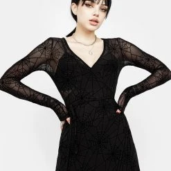 MET1 VENOM MESH WRAP DRESS Women 16 MET1 VENOM MESH WRAP DRESS Women