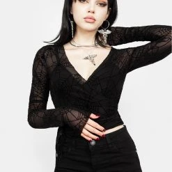 MET1 VENOM MESH WRAP TOP