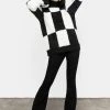 WEI1 Two-Tone Checkerboard Jumper
