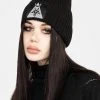 CAF1 MANTRA WASHED LOGO BEANIE Accessories 2 CAF1 MANTRA WASHED LOGO BEANIE Accessories