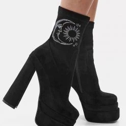 CHI1 SOL SOCK PLATFORM BOOTS Footwear