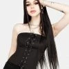 CHI1 Coming Soon MORTICIA LACE-UP CORSET