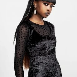 CHI1 Spectacle Velvet Bodycon Dress 13 CHI1 Spectacle Velvet Bodycon Dress