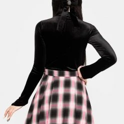 CHI1 Vivacity Pleated Mini Skirt Women