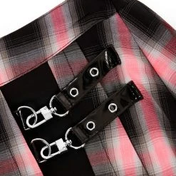 CHI1 Vivacity Pleated Mini Skirt Women