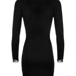 DDS1 Drusilla Lace Trim Mini Dress