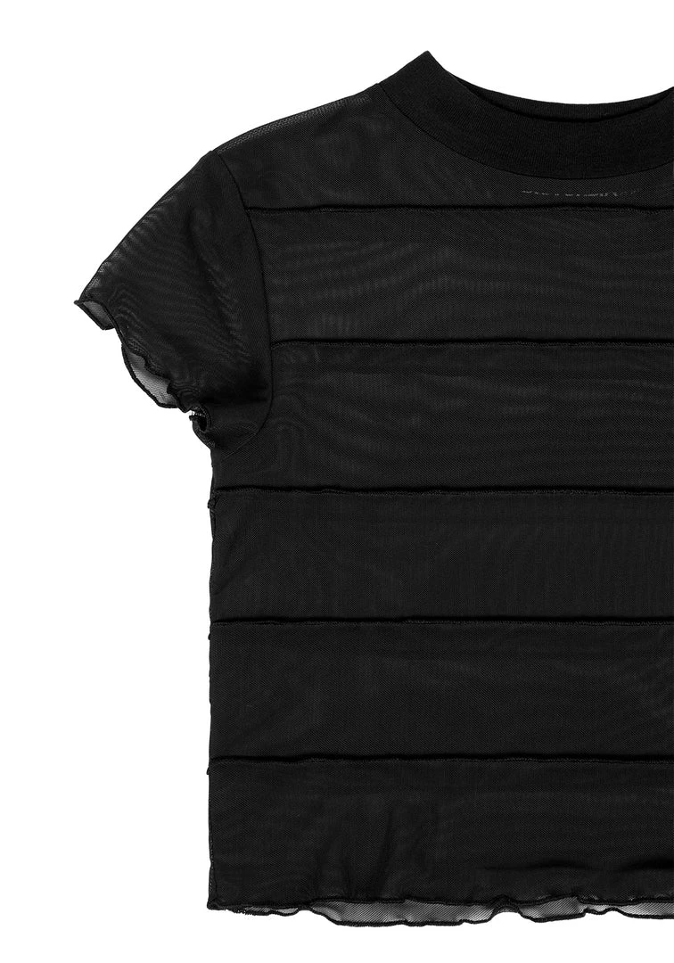DDS1 Stygian Mesh Stripe Tee Clothing 6 DDS1 Stygian Mesh Stripe Tee Clothing