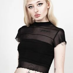 DDS1 Stygian Mesh Stripe Tee Clothing