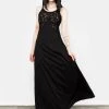 DDS1 Libertina Lace Panel Slip Dress Clothing