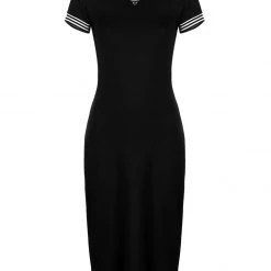 DDS1 Clothing Monica Side Split Midi Dress