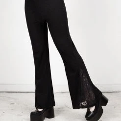 DDS1 Libertina Lace Panel Flares Clothing