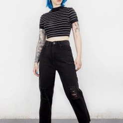 DEN1 Abracadabra Busted Knee Jean Clothing