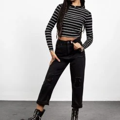 DEN1 Abracadabra Busted Knee Jean Clothing