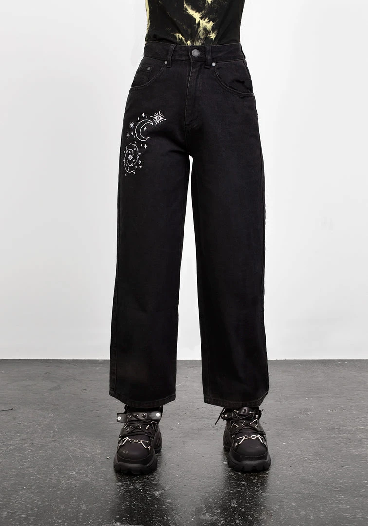 DEN1 Andromeda Wide Leg Jean 5 DEN1 Andromeda Wide Leg Jean