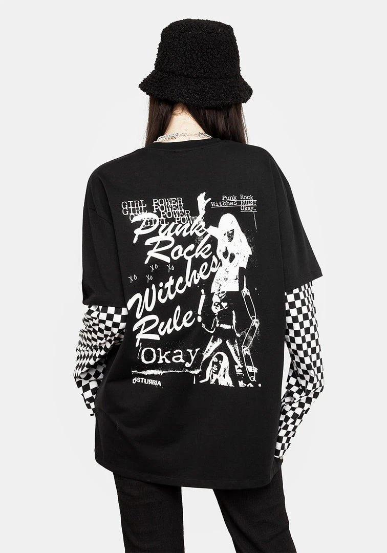 DMT1 Punkwitch Oversized Top 4 DMT1 Punkwitch Oversized Top