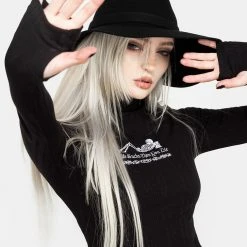 DMT1 Clothing Life Sucks High Neck Top