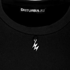 DMT1 Power Frill Sleeve Skater Dress Clothing