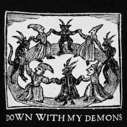 DMT1 Demons Crop Sweat Top