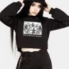 DMT1 Demons Crop Sweat Top