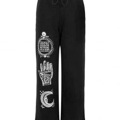 DMT1 Clothing Moonmantra Wide Leg Joggers