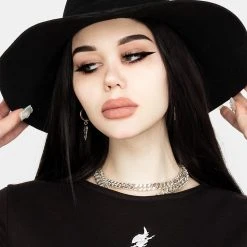 DMT1 Vvitch Ruffle Midi Skater Dress