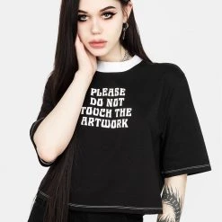 DMT1 Clothing Muse Boxy Crop Top