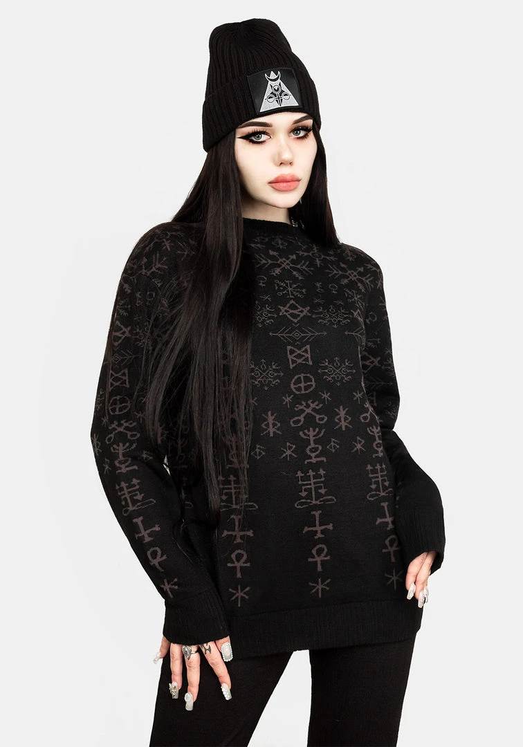 HIG1 Clothing Misrule Knit Jumper 3 HIG1 Clothing Misrule Knit Jumper