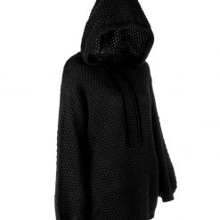 HIG1 Druid Knit Oversized Hoody Clothing