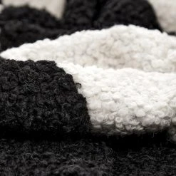 JAB1 Clothing Dreamtime Checkerboard Teddy Coat