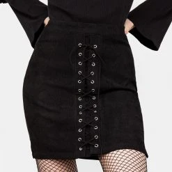 LVT1 Carmilla Lace Up Mini Skirt Clothing 13 LVT1 Carmilla Lace Up Mini Skirt Clothing