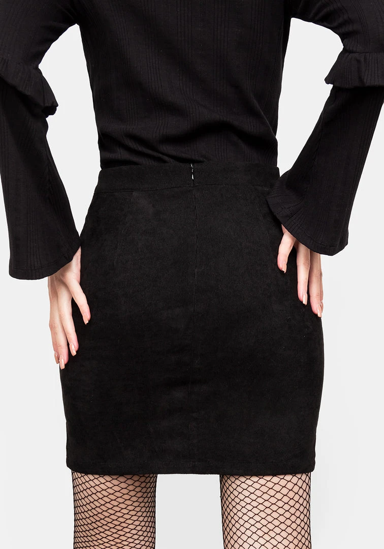 LVT1 Carmilla Lace Up Mini Skirt Clothing 6 LVT1 Carmilla Lace Up Mini Skirt Clothing