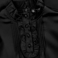 LVT1 Obsession Pintuck Ruffle Jumpsuit Clothing