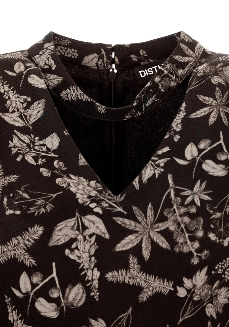 LVT1 Poisonous Plant Puff Sleeve Midi Dress 11 LVT1 Poisonous Plant Puff Sleeve Midi Dress