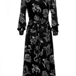 LVT1 Zodiac Maxi Wrap Dress