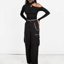 LVT1 APOCALYPSE WIDE LEG CARGO TROUSER 14 LVT1 APOCALYPSE WIDE LEG CARGO TROUSER