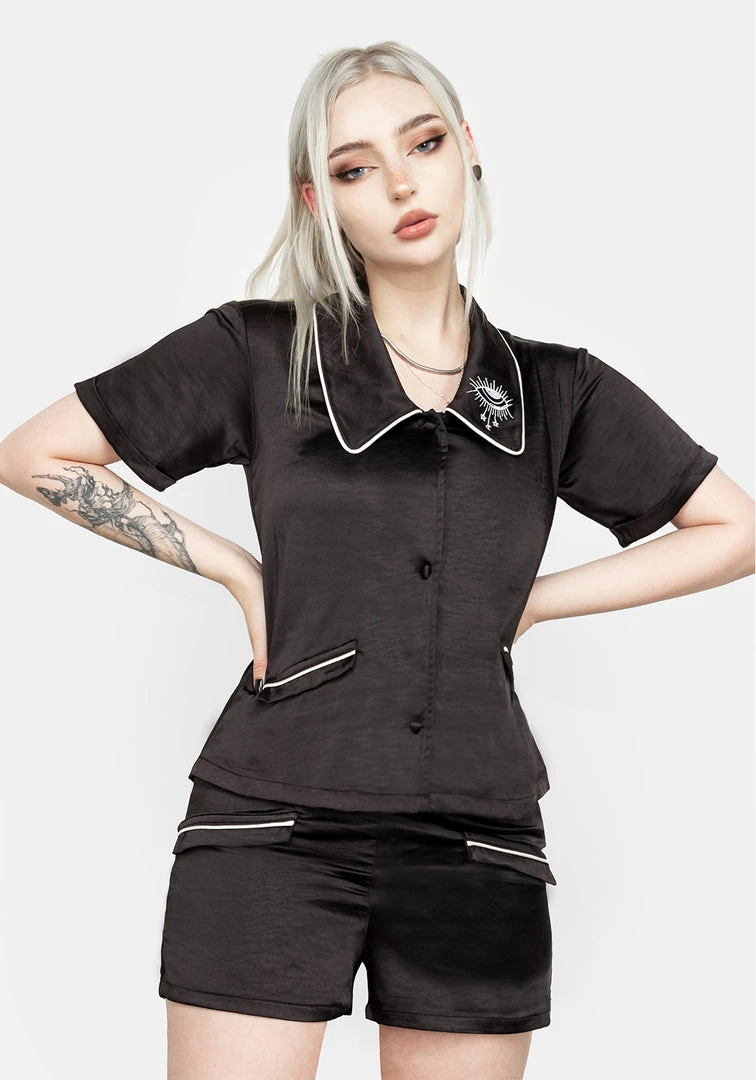 MET1 Clothing LULLABY PYJAMA SHORTS 3 MET1 Clothing LULLABY PYJAMA SHORTS