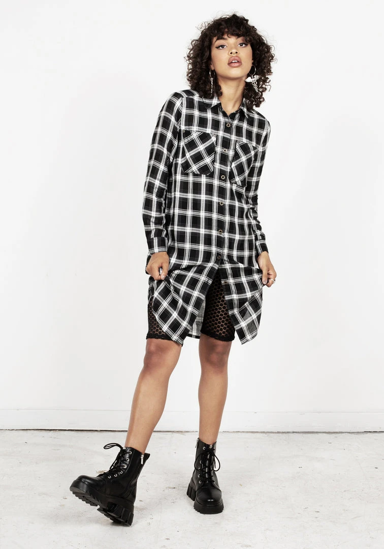MET1 Clothing GRETA SHIRT DRESS 4 MET1 Clothing GRETA SHIRT DRESS