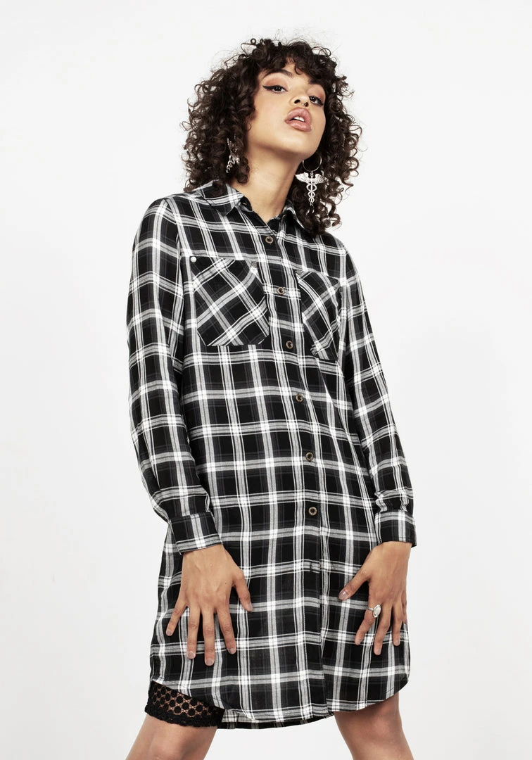 MET1 Clothing GRETA SHIRT DRESS 3 MET1 Clothing GRETA SHIRT DRESS