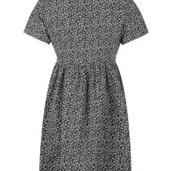 MET1 Flora Collared Dress Clothing