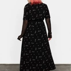 MET1 Clothing Blithe Maxi Wrap Floral Dress