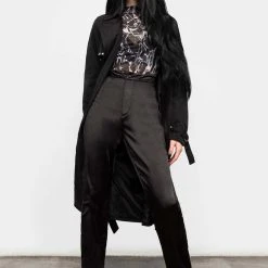 MET1 Clothing INCORPOREAL SATIN TROUSERS