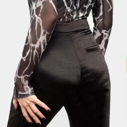 MET1 Clothing INCORPOREAL SATIN TROUSERS