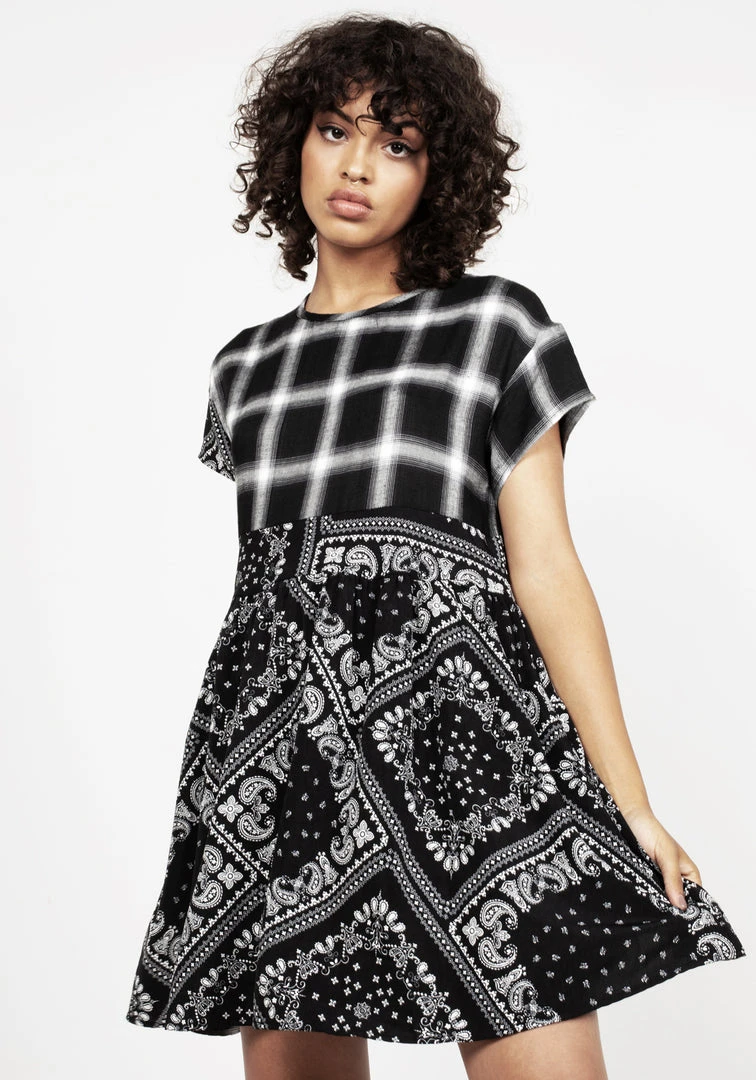 MET1 Clothing OUTLAW SKATER DRESS 5 MET1 Clothing OUTLAW SKATER DRESS