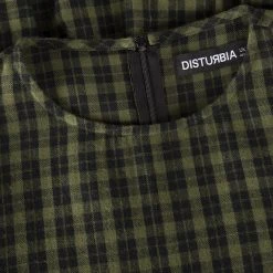 MET1 Terra Gingham Midi Smock Dress Women