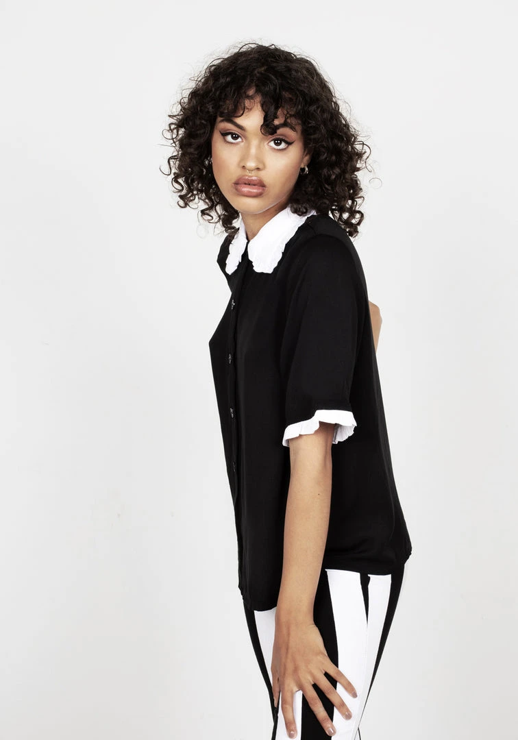 MET1 Clothing CONVENT COLLAR SHIRT 6 MET1 Clothing CONVENT COLLAR SHIRT